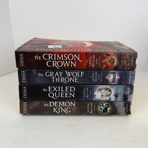 Seven Realms Series Cinda Williams Chima Paperback Book Set 1-4